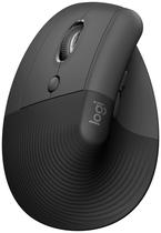 Mouse Sem Fio Logitech Lift Left Vertical Ergo Series 910-006467 Graphite