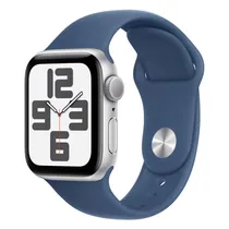Apple Watch Se 2 MXEC3LL/A Caixa Aluminio 40MM Prata - Esportiva Azul s/M