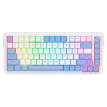 Teclado Gamer Redragon Ucal Max K673WBP RGB Layout 75% - Branco