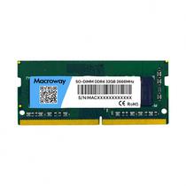 Memoria Ram Macroway So-DIMM - 32GB - DDR4 - 2666MHZ - para Notebook