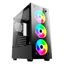 Gabinete Gamer Checkpoint CP-500BD RGB - Preto (Caixa Danificada)