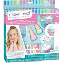 Make It Real Accesorios de Nina Juego de Manicura Caramelo Plastico Multicolor