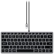 Teclado para Mac Satechi ST-UCSW1M Wired Backlit/USB-C (Ingles) - Space Gray