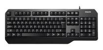 Teclado Philips K202 USB Negro Esp