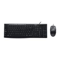 Kit Mouse e Teclado Logitech USB MK200 Ingles