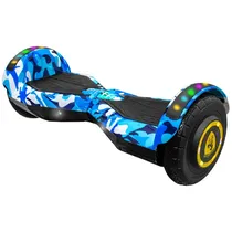 Scooter Elétrico Audisat 8" Bluetooth/Speaker/Bolsa - Camouflaged Blue