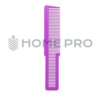 Pente Profissional Clipper Comb Barbeiro Cortes Penteados -Roxo