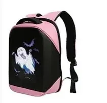 Sate Mochila A-KP6026 LED Rosa/Negro