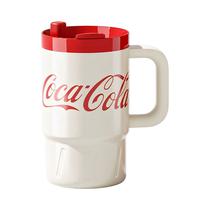 Vaso Termico Coca Cola NS800B1 Con Pajita 800ML Blanco - Rojo