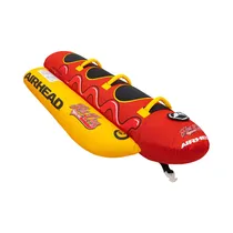 Flotador Remolcable Airhead Triple Dog HD-32 3 Pasajeros 259X111CM Amarillo/Rojo