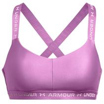 Top Under Armour Feminino Crossback Low XS Roxo - 1361033-560