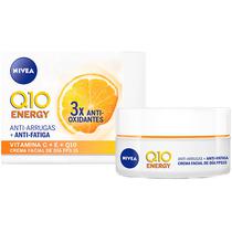 Creme Facial de Dia Nivea Q10 Energy Antirrugas + Antifadiga com FPS 15 - 50ML