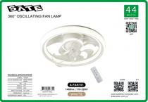 Ventilador de Teto Sate c/Luminaria A-FAN7101 55W