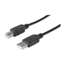 Cable USB 3MTS Manhattan 333382 480MBPS Negro