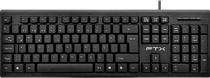 Teclado com Fio FTX FTXK4 - Preto (Espanhol)