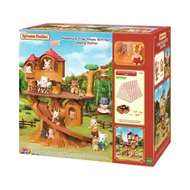 Kit de Juego Epoch Sylvanian Families Adventure Tree House Gift Set Camping Edition 5668
