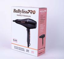 Secador de Cabelo Babyliss Pro Nano Titanium B6176UZ 220V - Preto/Rose Gold