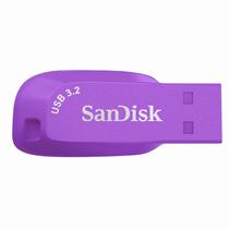 Pendrive de 64GB Sandisk Ultra Shift Z410 / USB 3.2 - Roxo