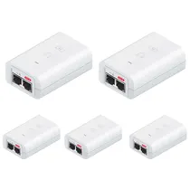 Fonte Ubnt POE-24-12W-G-WH-5P-BR Poe Injector 24V / 0.5AMP - Kit com 5