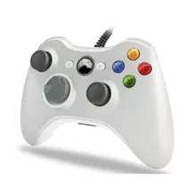 Controle Game Xbox 360 com Fio - Branco