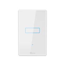 Interruptor Inteligente 4LIFE Smart Light Switch com 1 Tecla Touch - Branco (FL801-1) Tuya Smart Life, Amazon Alexa e Google Assistant 100-240V - 50/60HZ