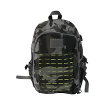 Mochila Doberman 510442 30L Navy Griz/Amarillo