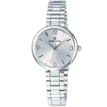 Relógio Analógico Daniel Klein Premium DK11898-1 Feminino, Metal - Prata