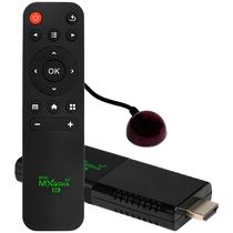 Receptor TV Box MXQ Mini Stick 8K / Ultra HD / 128GB / 32GB / Wifi / USB / HDMI / Android - Preto