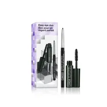 Clinique de Maquilla Mascara+Delineador Easy Eye Duo