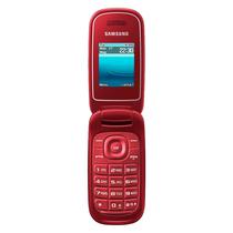 Celular Samsung Flip E1272 Dual Sim Tela 1.77" - Vermelho