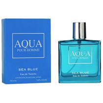 Perfume Sea Blue Aqua Pour Homme - Eau de Toilette - Masculino - 100ML