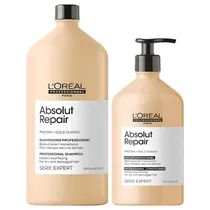Kit Loréal Professional Paris Absolut Repair - Shampoo + Condicionador - 1500ML/750ML