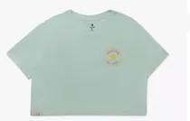 Remera Converse All Star Croped Go To Calm Green AP01H2322-004