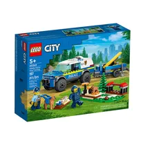 Juguete de Construcción Lego City Mobile Police Dog Training 60369 197 Piezas