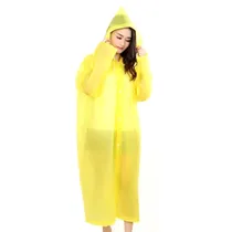 Piloto Imermeável Chuva Eva 100G Leve - Cor Amarela