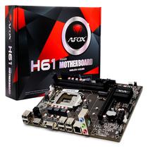 Placa Mãe Afox IH61-MA5-V6 DDR3 Socket 1155 Chipset H61 Micro ATX