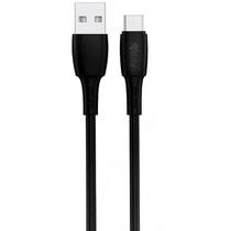 Cabo 4LIFE FLWAC1B USB A USB-C/1M - Black