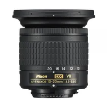 Lente Nikon Af-P DX 10-20MM F4.5-5.6G VR Af-P
