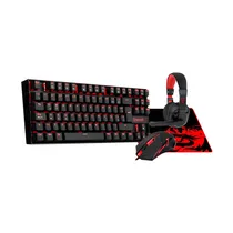 Kit Gamer Redragon Gaming Essentials K552-BB-2 4 En 1 Negro