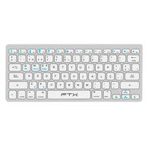 Teclado FTX FTXB1000 Ultra Slim Sem Fio Portugues - Cinza