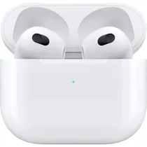 Apple Auricular Airpods 3 MME73LL/A 3RA Gen Wireless Magsafe Charging Plastico Bluetooth 5.0 Blanco