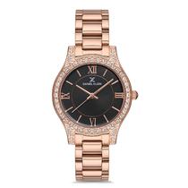 Relogio Analogico Feminino Daniel Klein DK.1.12762-4 Premium Ladies / Pulseira de Aco Inoxidavel - Rose Gold