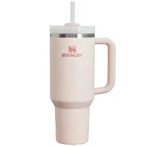 Copo Térmico Stanley Quencher H2.0 Flowstate Tumbler de 887 ML - Rose Quartz