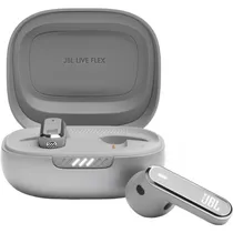 Fone de Ouvido JBL Live Flex Bluetooth - Prata