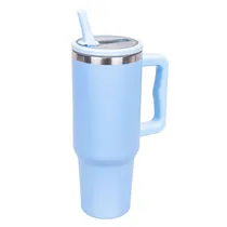 Copo Térmico com Alça 1 Litro - Azul Celeste