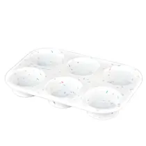 Forma de Silicone para Doces para 6