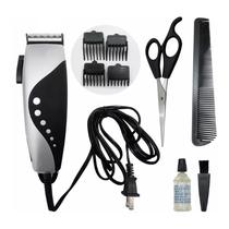 Maquina de Cortar Cabelo Scarlett Hair Clipper Set SC-167 - 24W 230V 50HZ - Prata/Preto