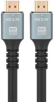 Cabo HDMI 2.1 Kolke KCC-2566 8K (1.5 Metros) - Preto