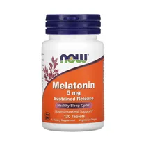 Suplemento Now Sports Melatonin 5MG 120 Pastillas