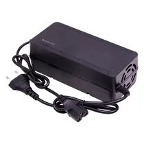 Fonte de Alimentação / Carregador para Moto Eletrica M500 / 48V / 2A / 110-220 ~ 50/ 60HZ - Preto